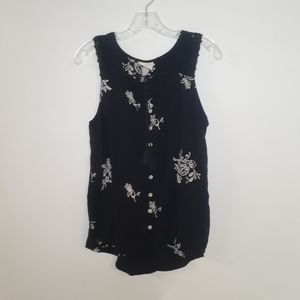 Knox Rose embroidered tank